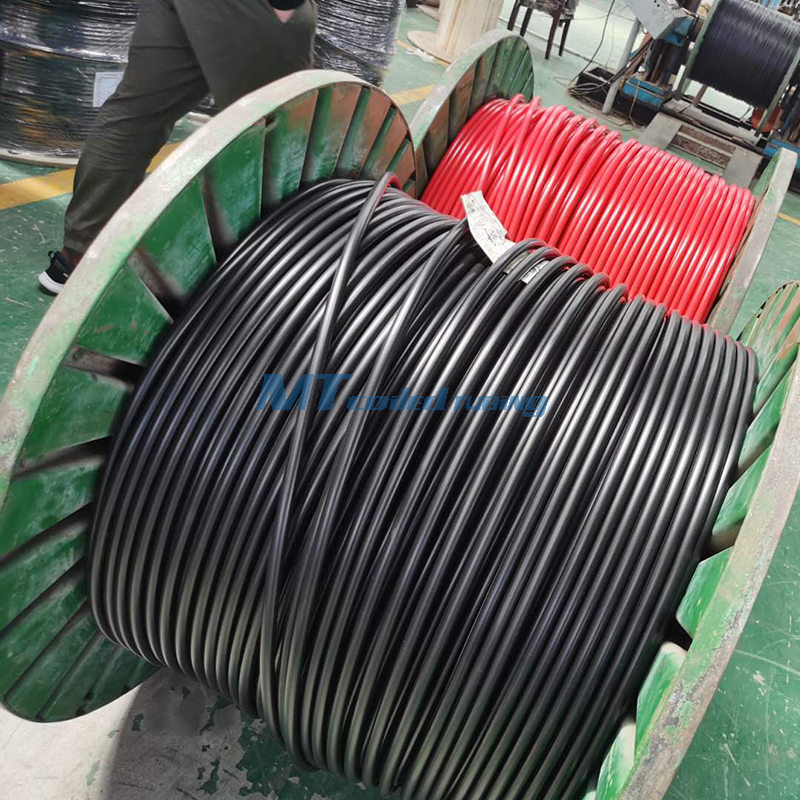 双相钢 ASTM A789 S32205/2205 斜端 CCS 控制管线用 ETFE 封装